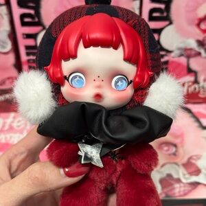 Authentic POP MART Skullpanda Winter Symphony Series Plush - Rock On